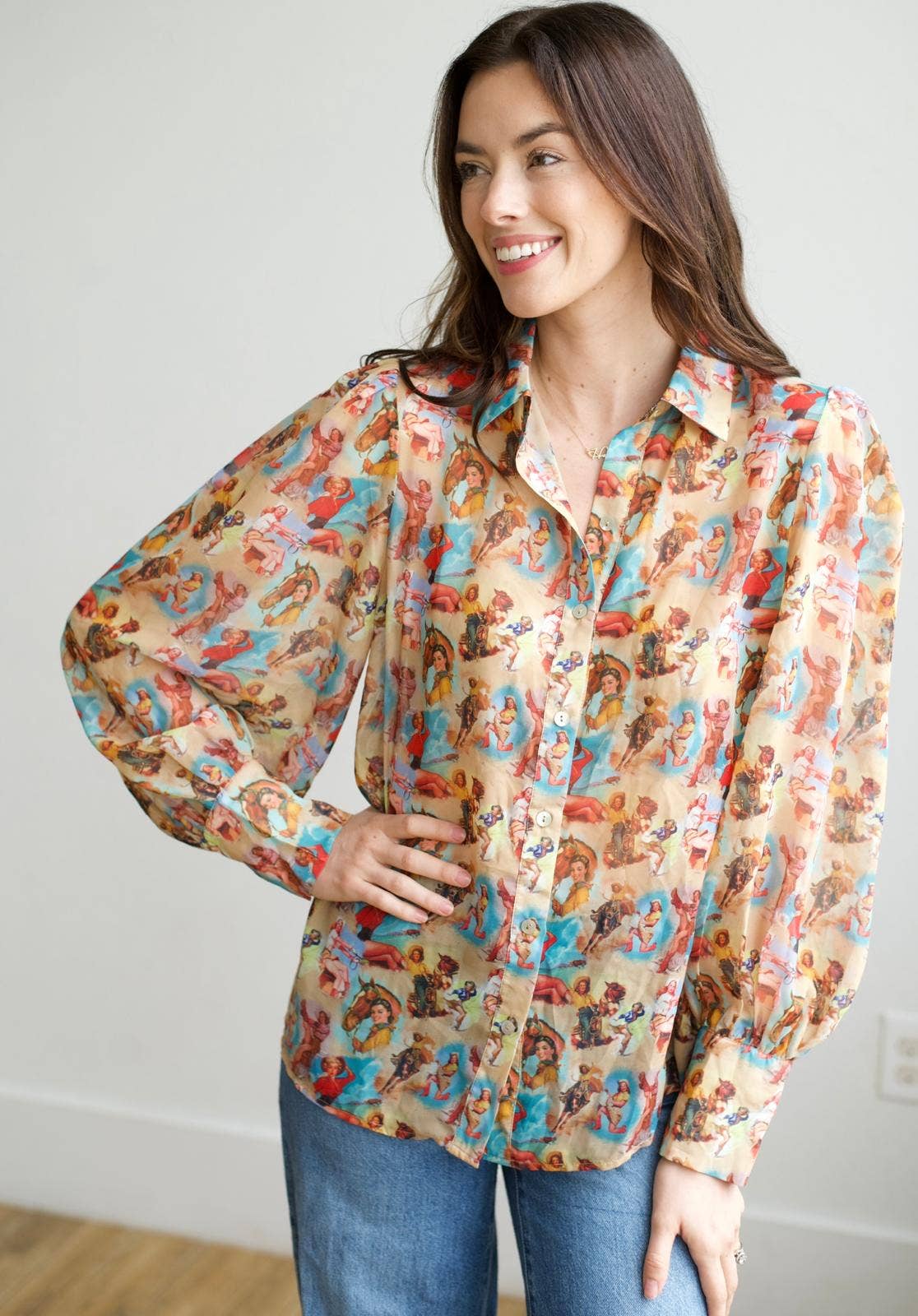 The Vintage Cowgirl Blouse