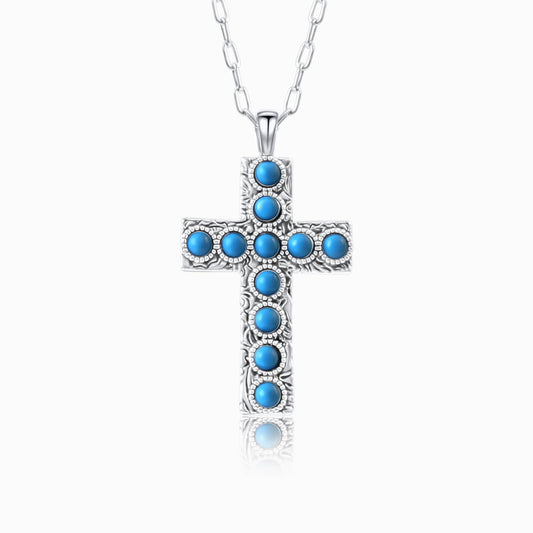 Kingman Cross Necklace