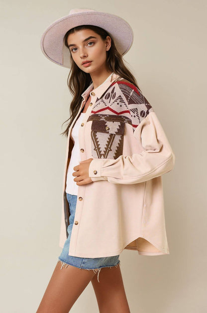 High Desert Aztec Shirt Jacket