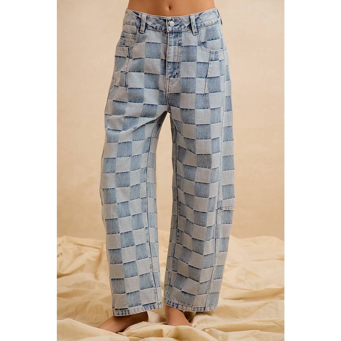 Backroad Checkmate Barrel Jeans