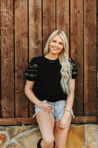 Loopty Lariat Top