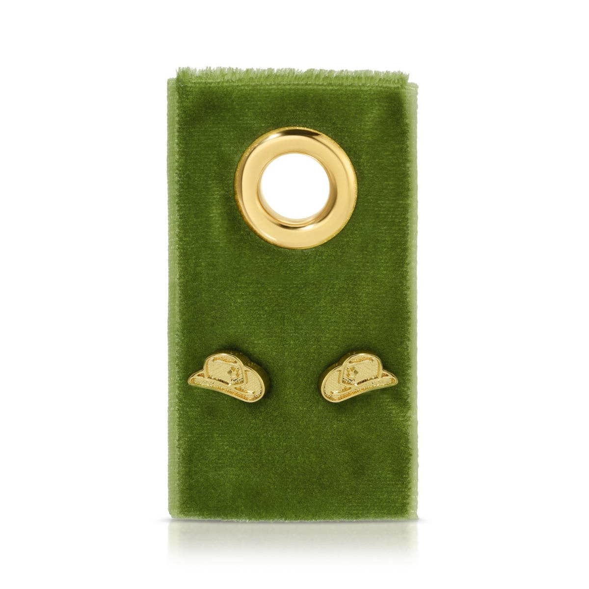 Cowgirl Hat Stud Earrings