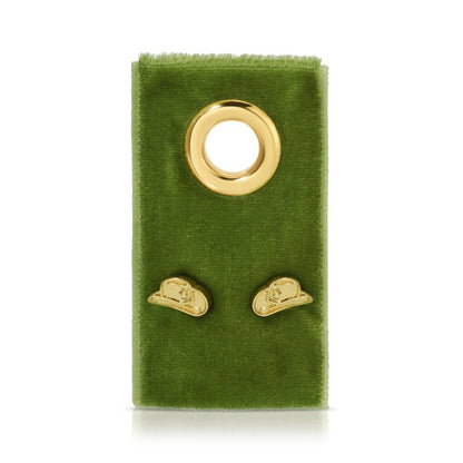 Cowgirl Hat Stud Earrings