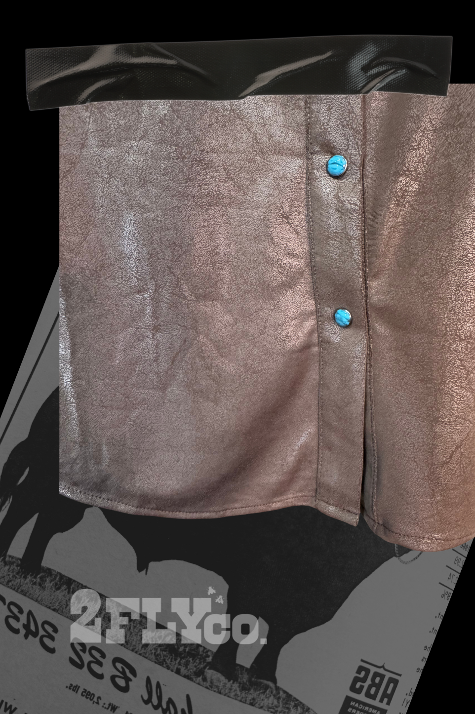 LEATHER OUTLAW MOCHA Top