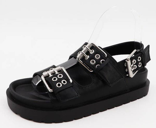 The Buckle Babe Sandals