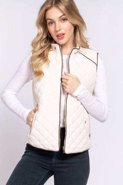 High Society Quilted Vest