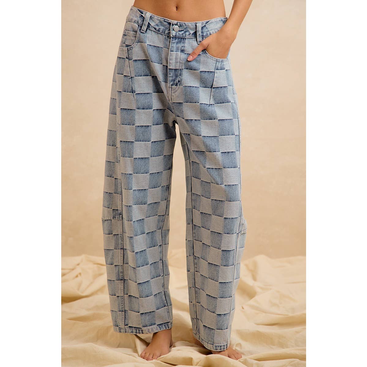 Backroad Checkmate Barrel Jeans
