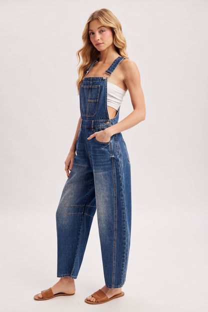 Midnight Trail Barrel Overalls