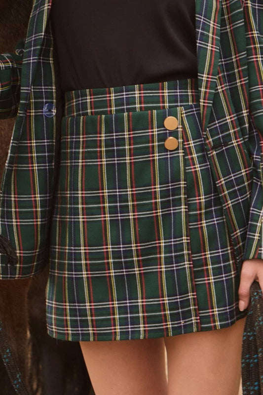 Cowgirl Christmas Wrap Skort