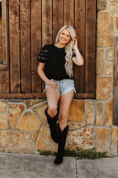Loopty Lariat Top