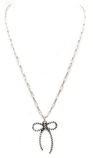Twisted Lasso Necklace