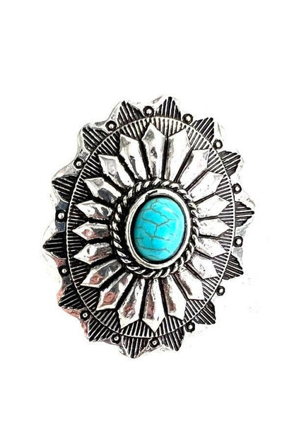 Silver Mesa Statement Ring