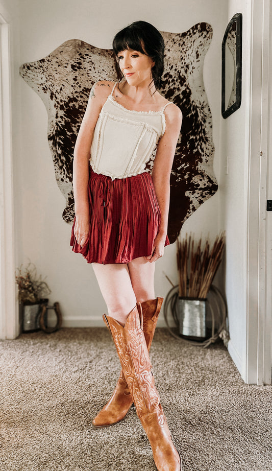 Bandit Berry Skort