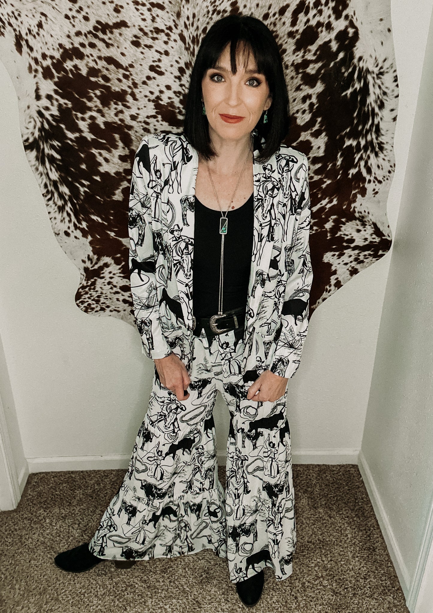 Lasso Luxe Ruffle Pants