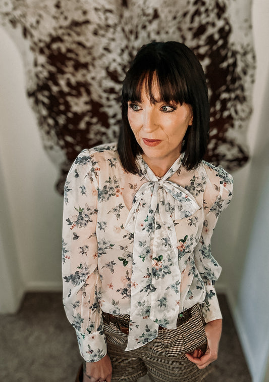 Blue Belle Blouse