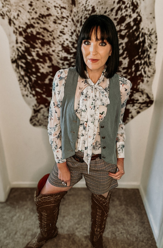 Denim Darling Vest