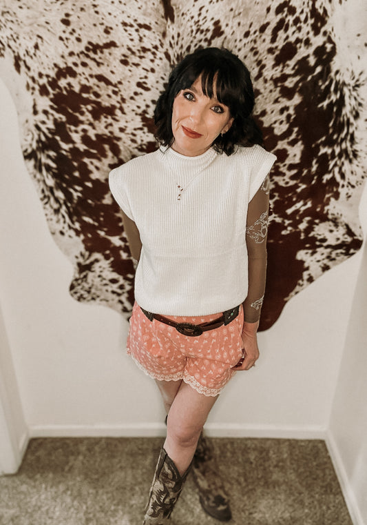 Blush Belle Shorts