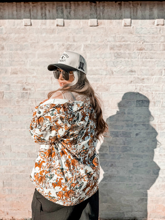 Buckaroo Corduroy Shacket