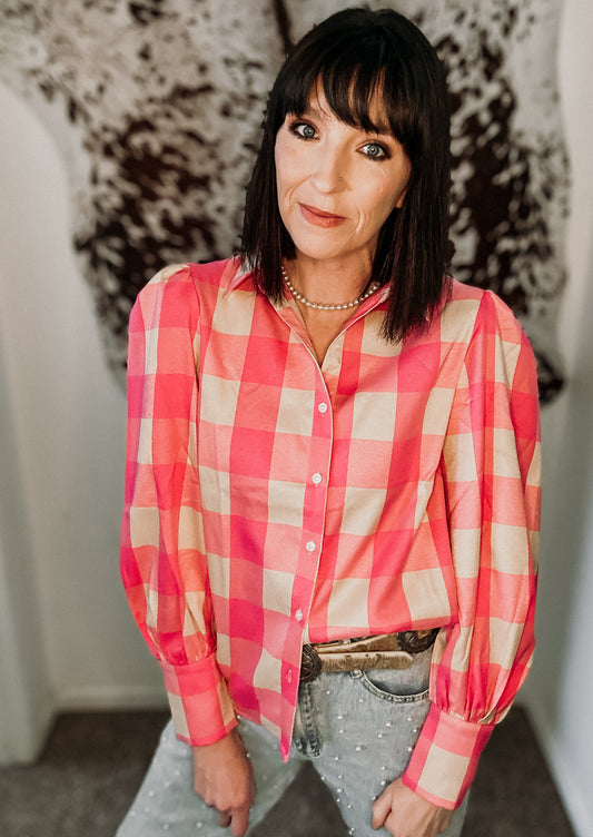 Western Barbie Dream Blouse