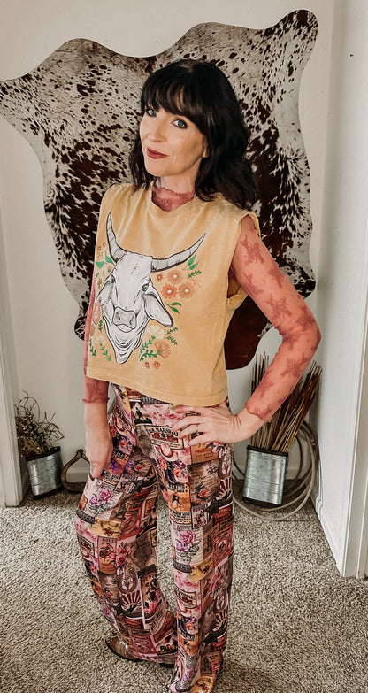 Wild Bloom Brahma Tee