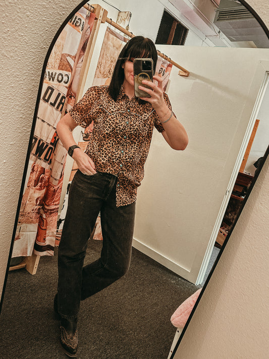 Western Wild Short Sleeve Pearl Snap