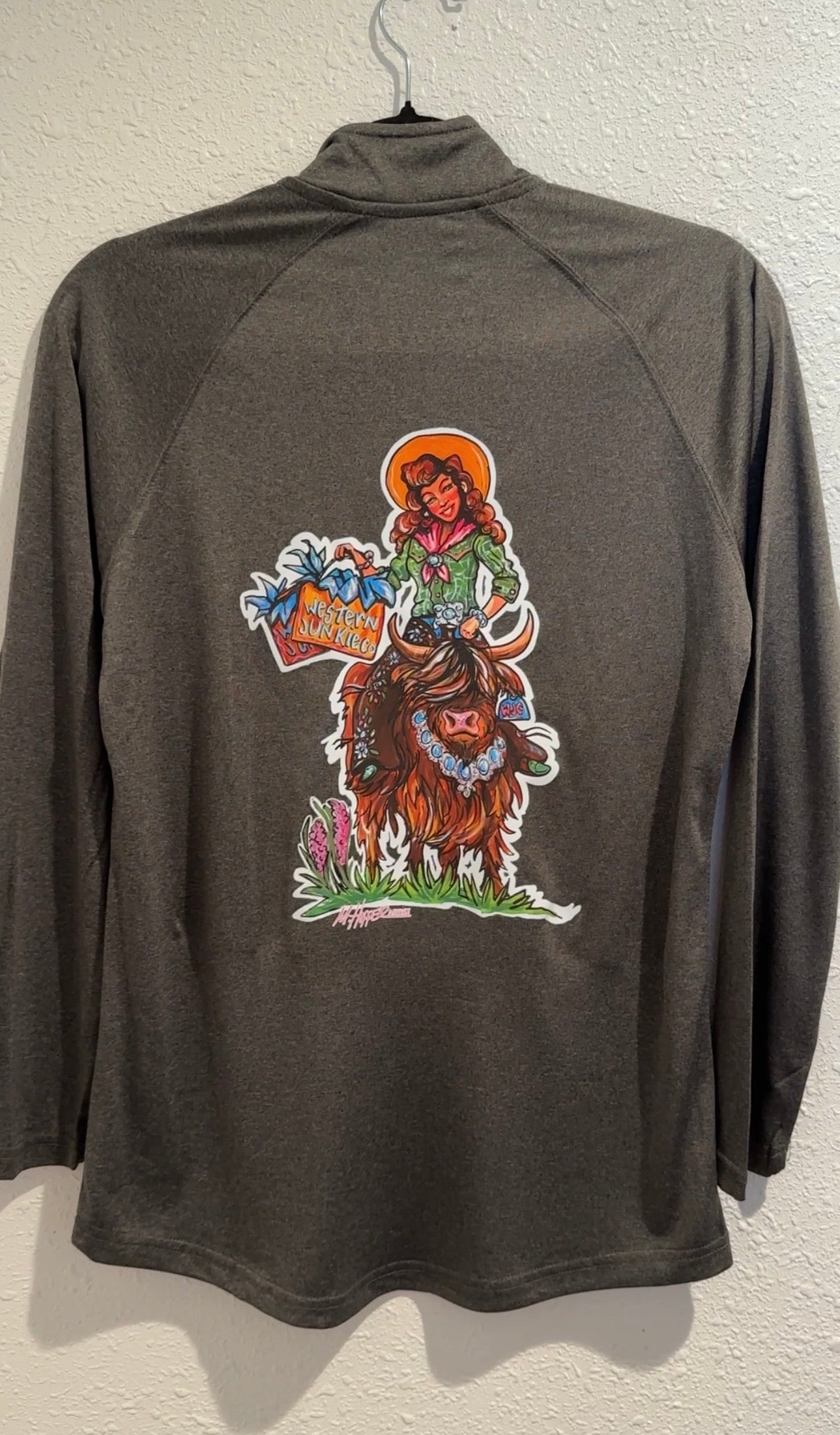 Western Junkie Co Lightweight Quarter Zip