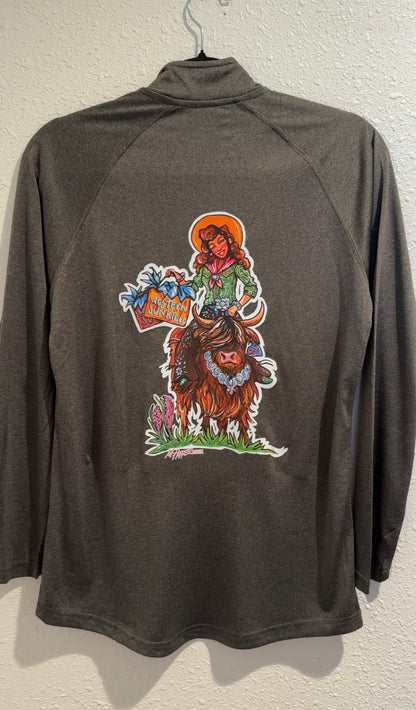 Western Junkie Co Lightweight Quarter Zip