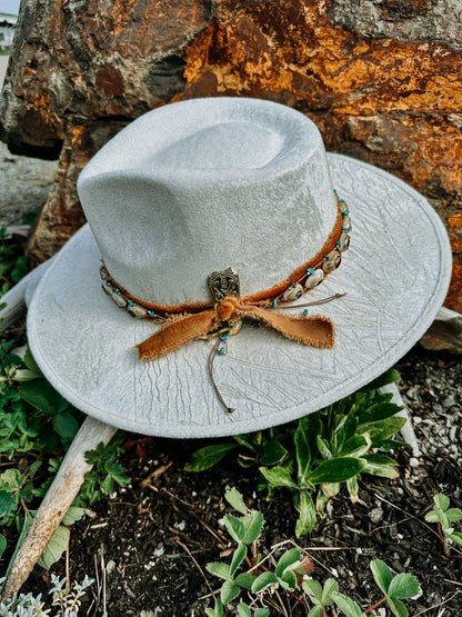 Boot Prints in the Sand Hat