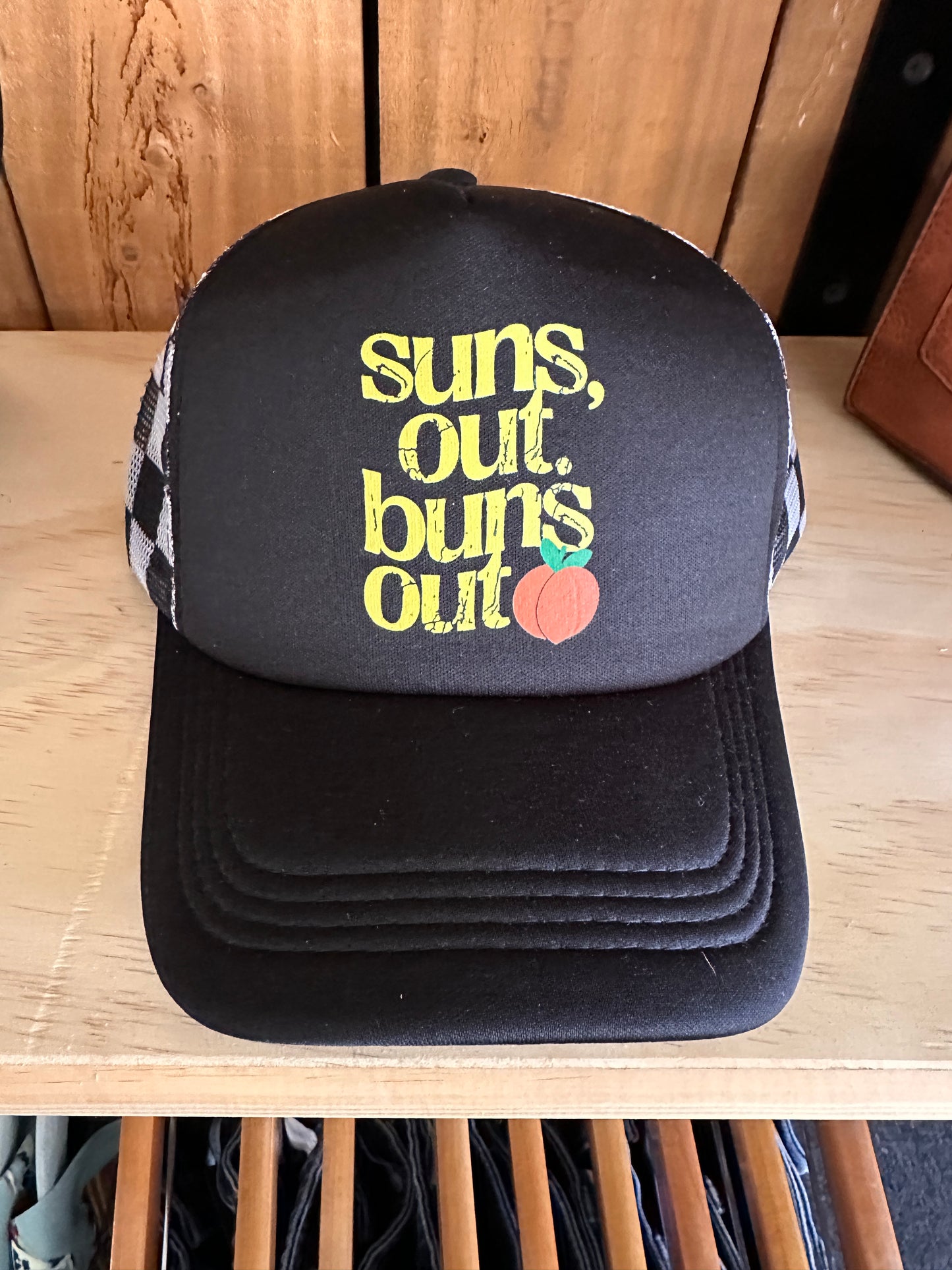 Suns Out Buns Out Trucker Hat