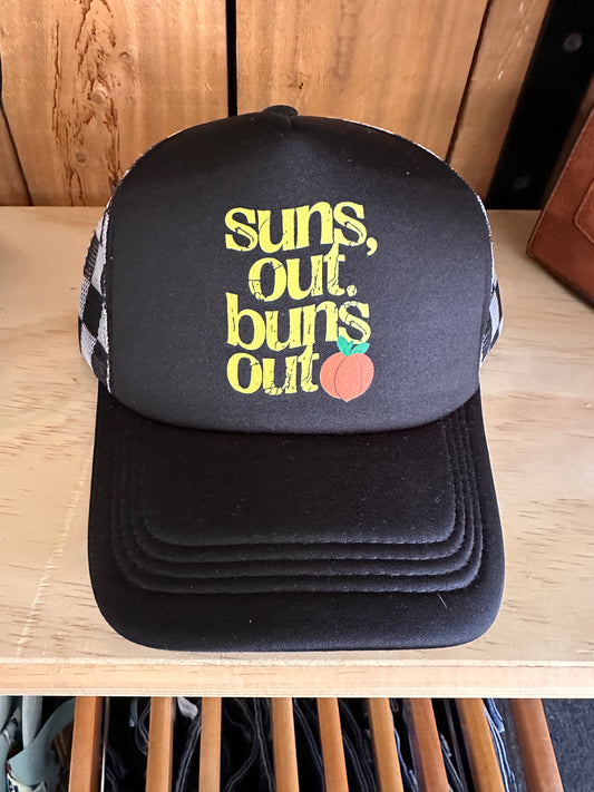 Suns Out Buns Out Trucker Hat