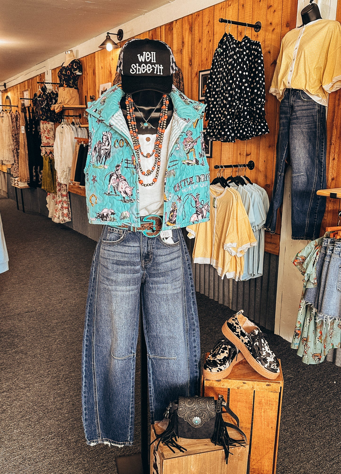 Dark Horse Barrel Jeans