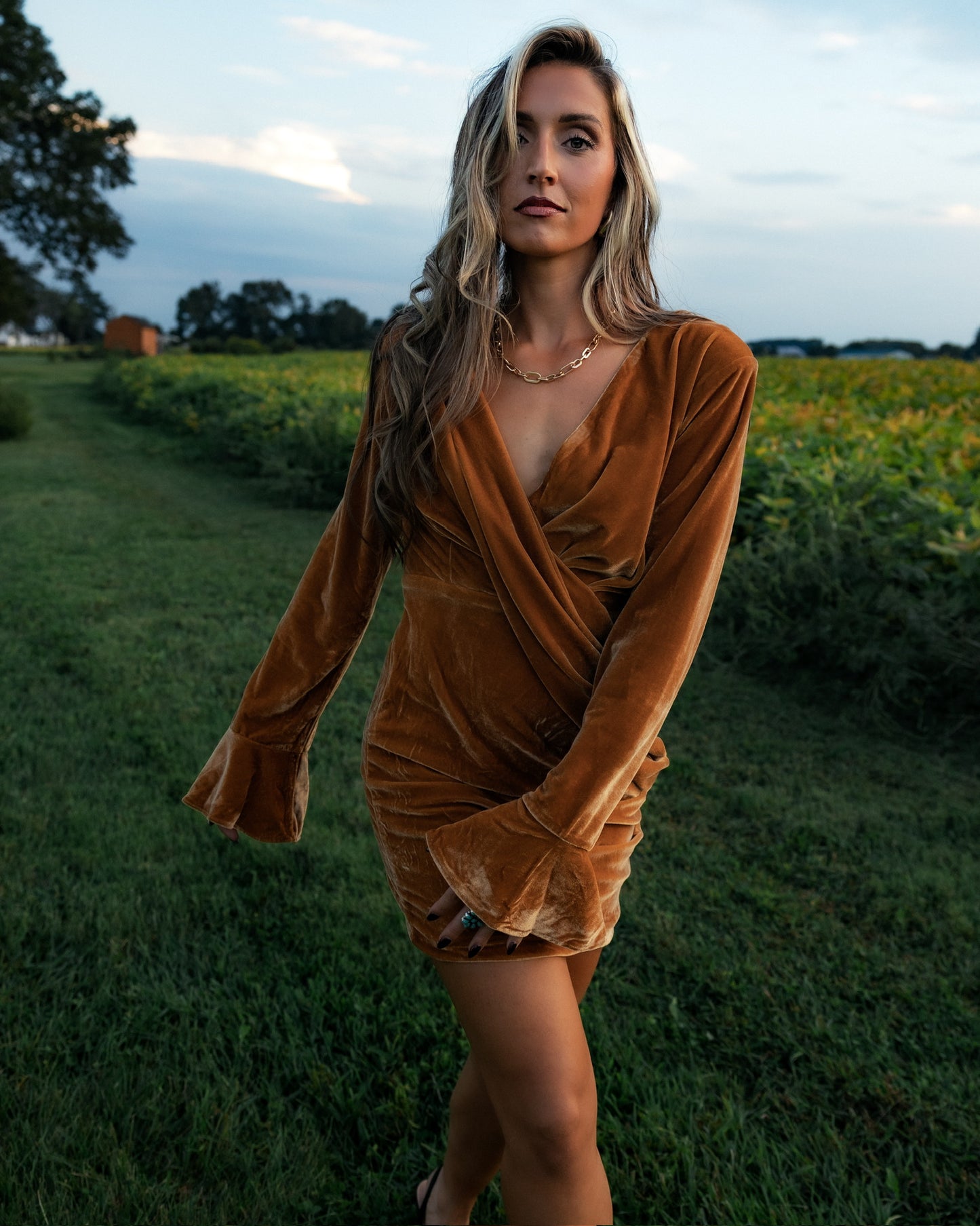 The Golden Hour Dress