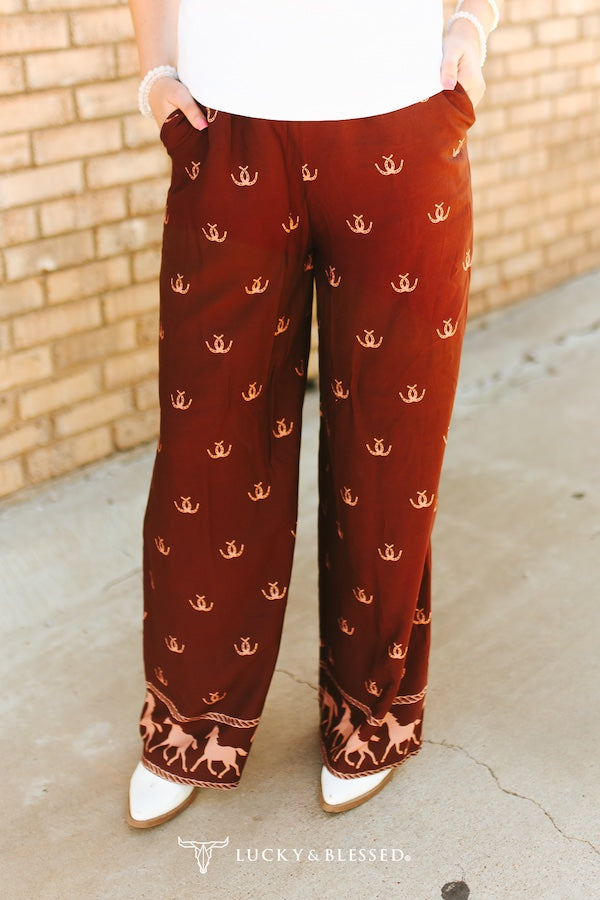 Horseshoe Honey Pants