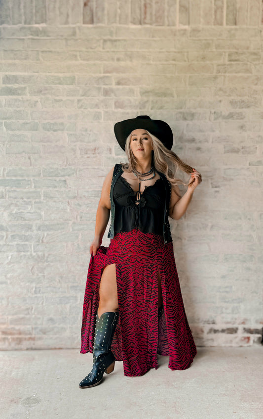 Black Dahlia Top