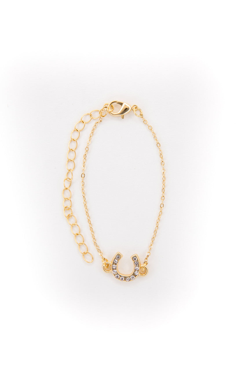 Lucky Little Horseshoe Bracelet