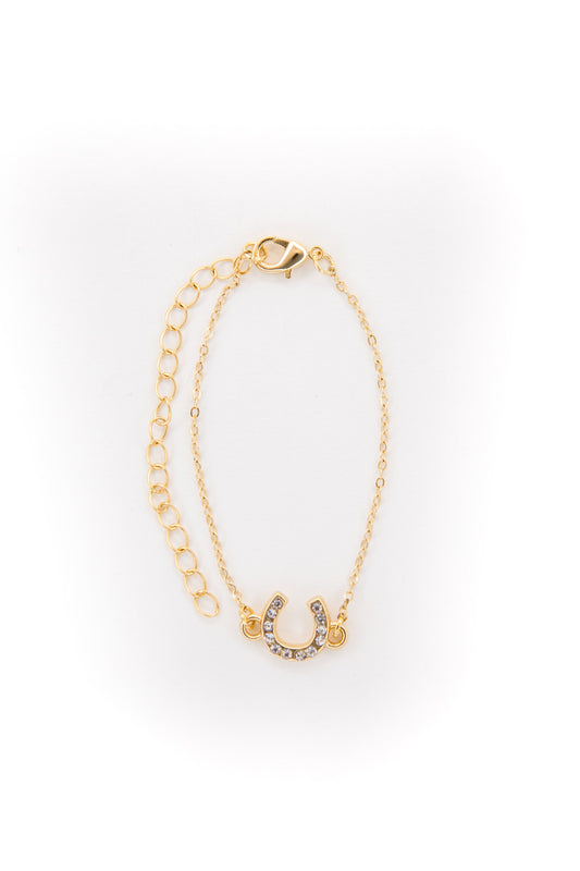 Lucky Little Horseshoe Bracelet