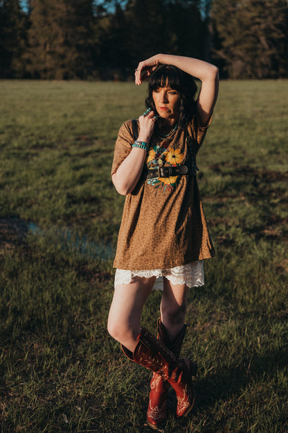 Snake in Bloom Tee