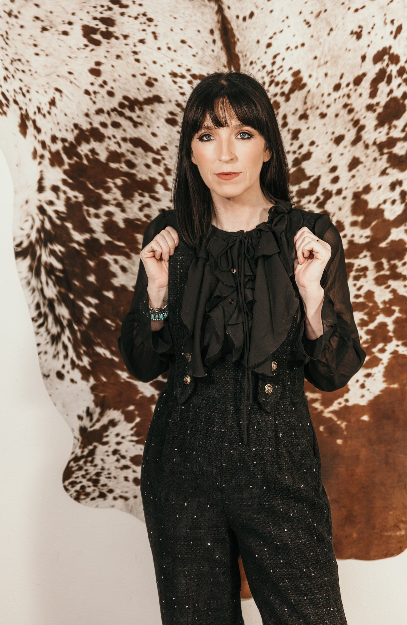 Boujee Boucle Overall Jumpsuit