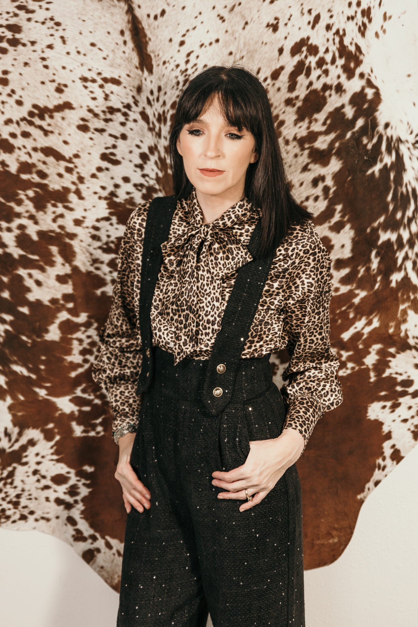 Willow Wild Bow Tie Blouse