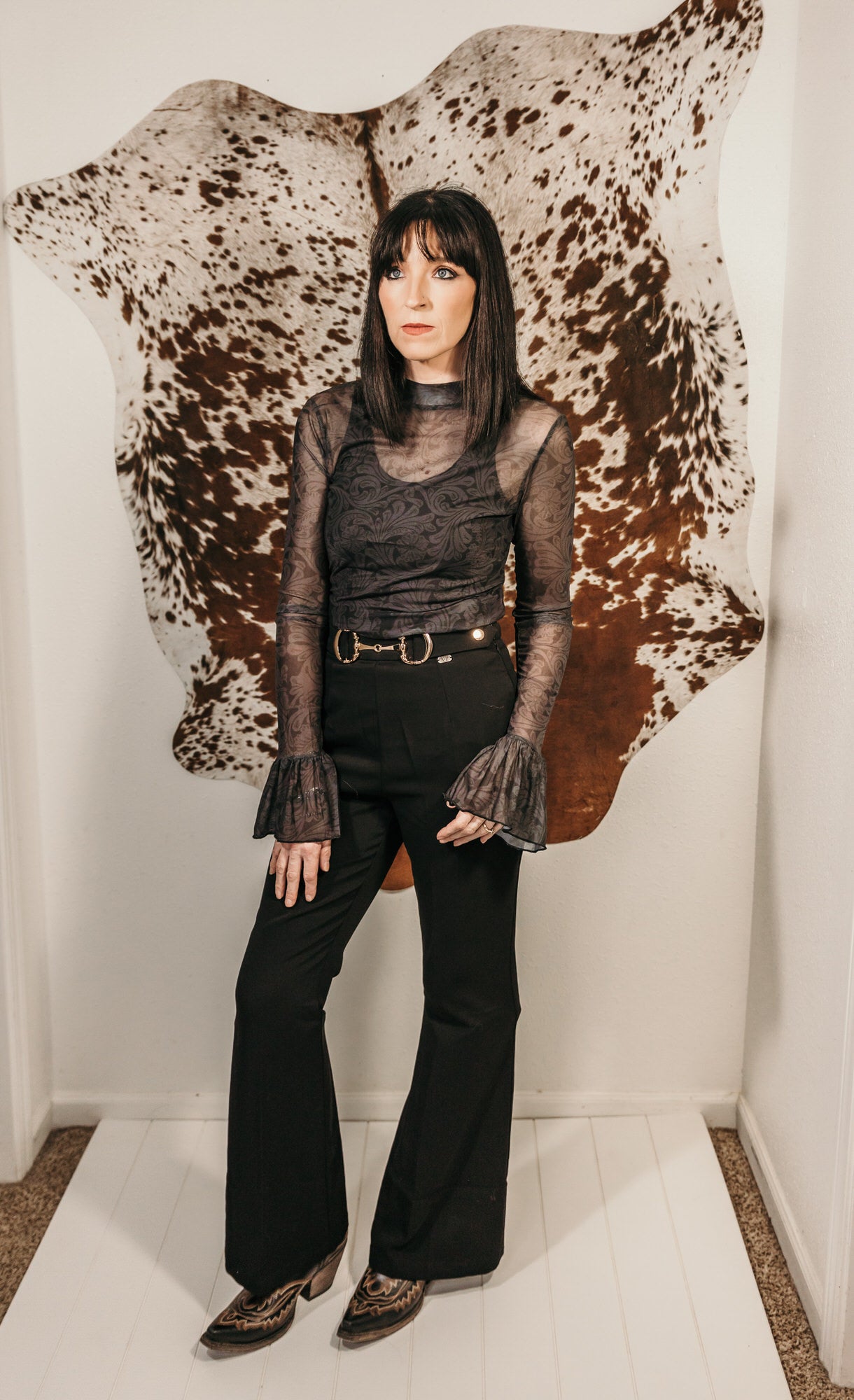 Tooled Temptation Mesh Top