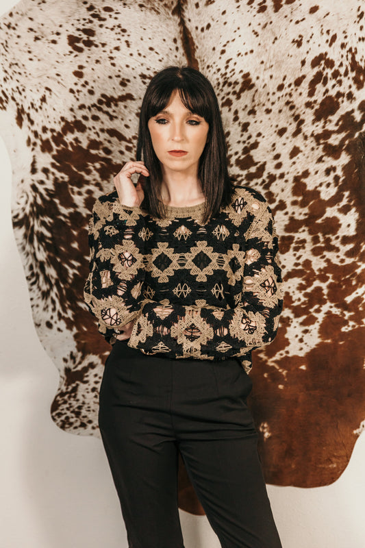 Desert Stitch Crochet Top