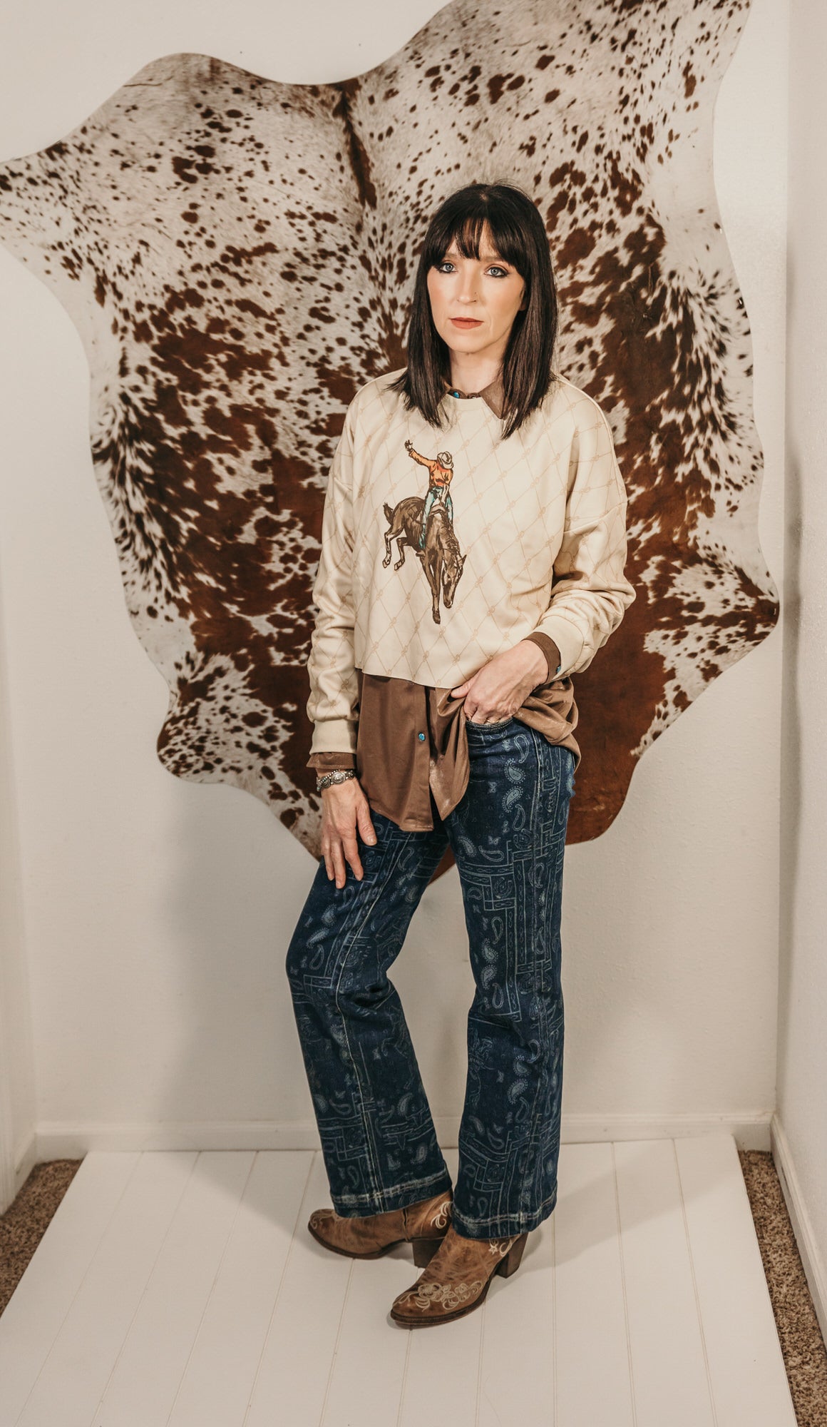 Bandana Bronc Bootcut Jeans