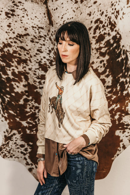 Leather Lux Button Down – Chocolate