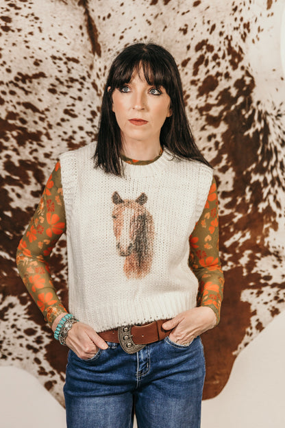 Bucking Beauty Mesh Top