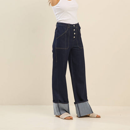 Turn It Up Cuff Jeans