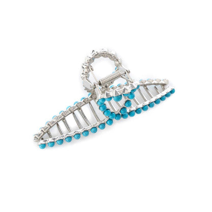 Azure Arc Hair Clip