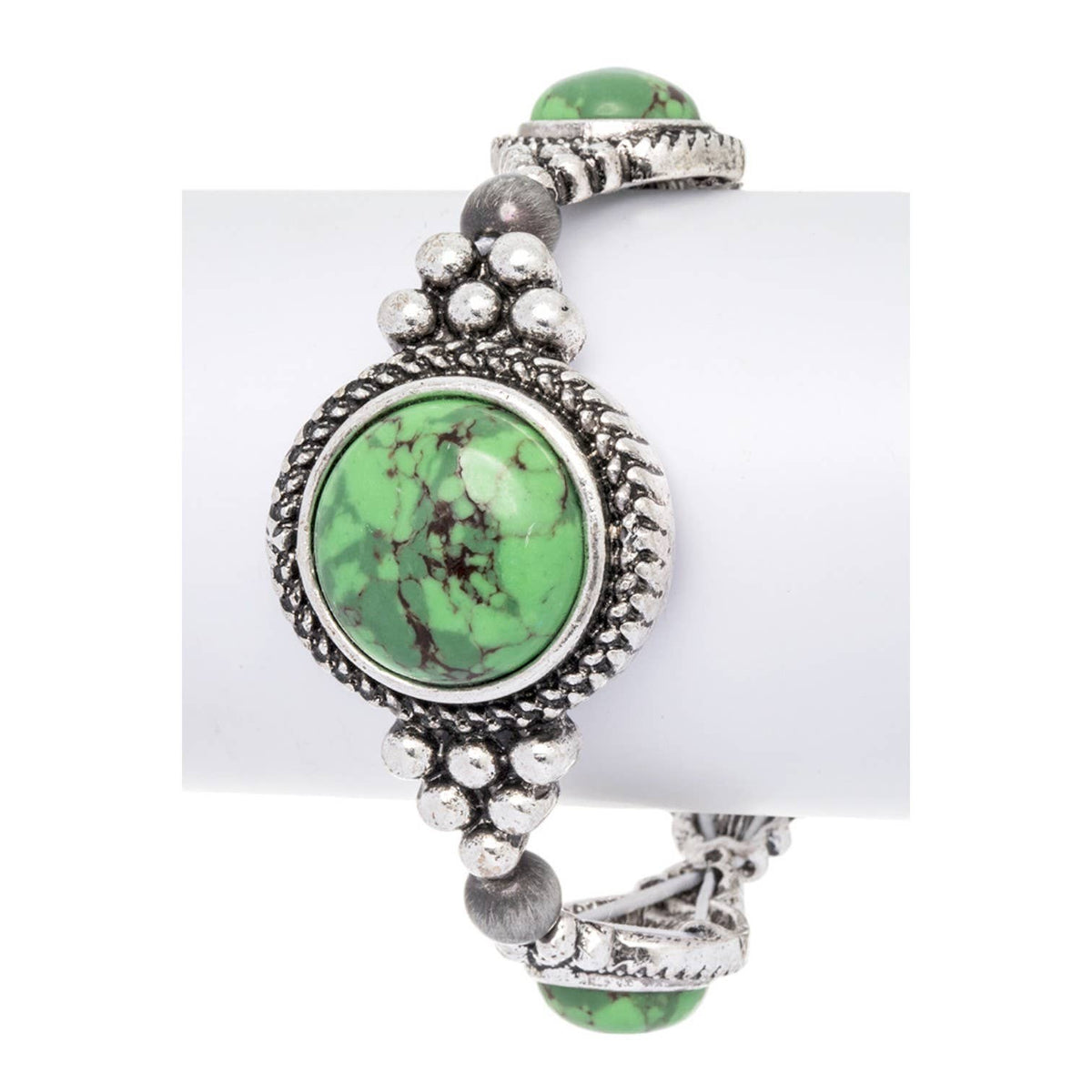 Stone Station Western Stretch Bracelet