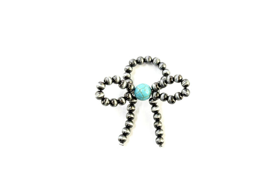 Tied in Turquoise Ring