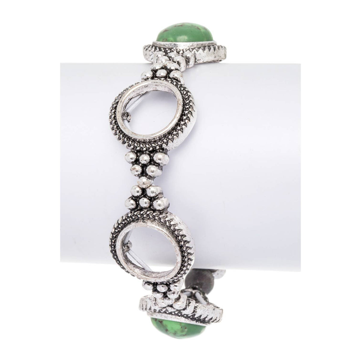 Stone Station Western Stretch Bracelet