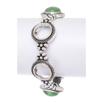 Stone Station Western Stretch Bracelet